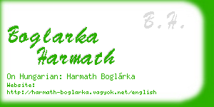 boglarka harmath business card